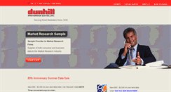 Desktop Screenshot of dunhills.com